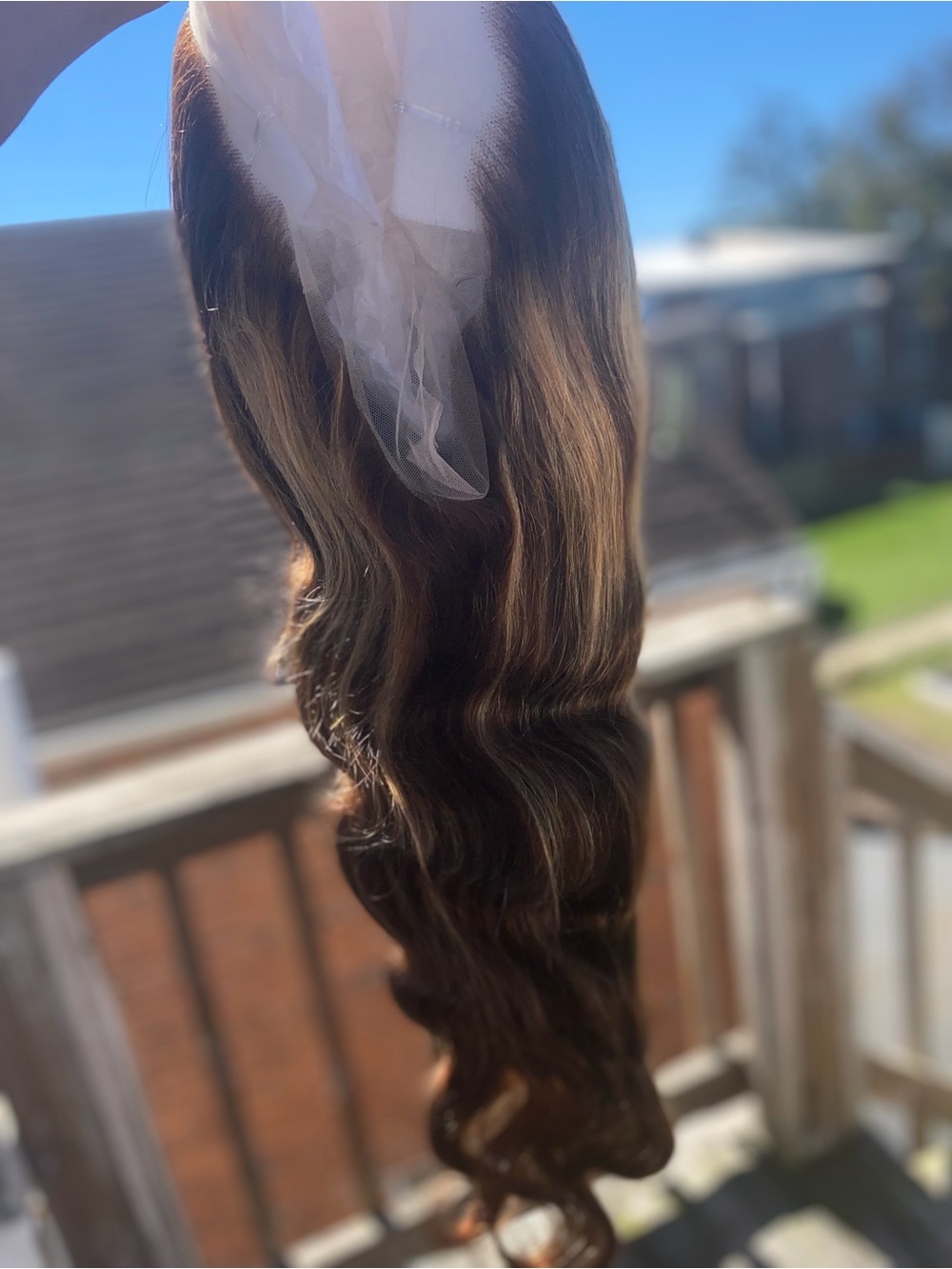 Brown Wavy Women’s Hairpiece - Natural Shine